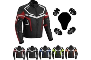 Hive Moto Mens Motorbike Jacket Waterproof CE Armoured For Bikers Mens Boys Coat Protective Cordura Textile Motorcycle Jacket