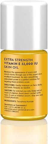 Jason 32000iu Vitamin E Extra Strength Skin Oil 30ml Dry Irritated Skin Scars view 2