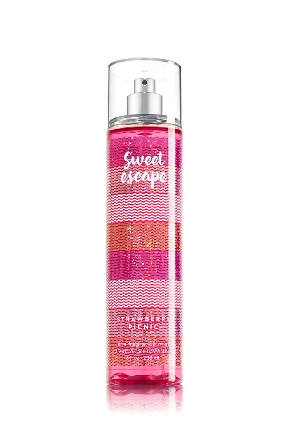 Bath and Body Works Fine Fragrance Mist Sweet Escape Strawberry Picnic 8 Ounce Full Size