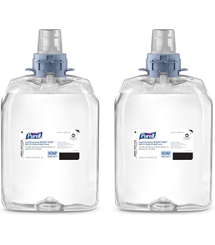 Amazon.com: Purell FMX-20 Healthy Soap Foam Refill, 2ct x 2000 mL