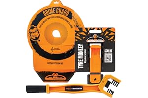 Tru-Tension Bicycle Tool Bundle - Includes Bicycle Grime Guard, Tire Monkey (Tire Lever), & Muck Monkey (Chain Brush) | Ultim