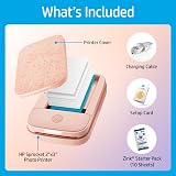 HP Sprocket 2x3 Instant Photo Printer Pink Bluetooth Zink Paper view 4