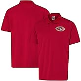 Ultra Game Mens NFL Official Super Soft Quick Dry Jersey Polo Shirt