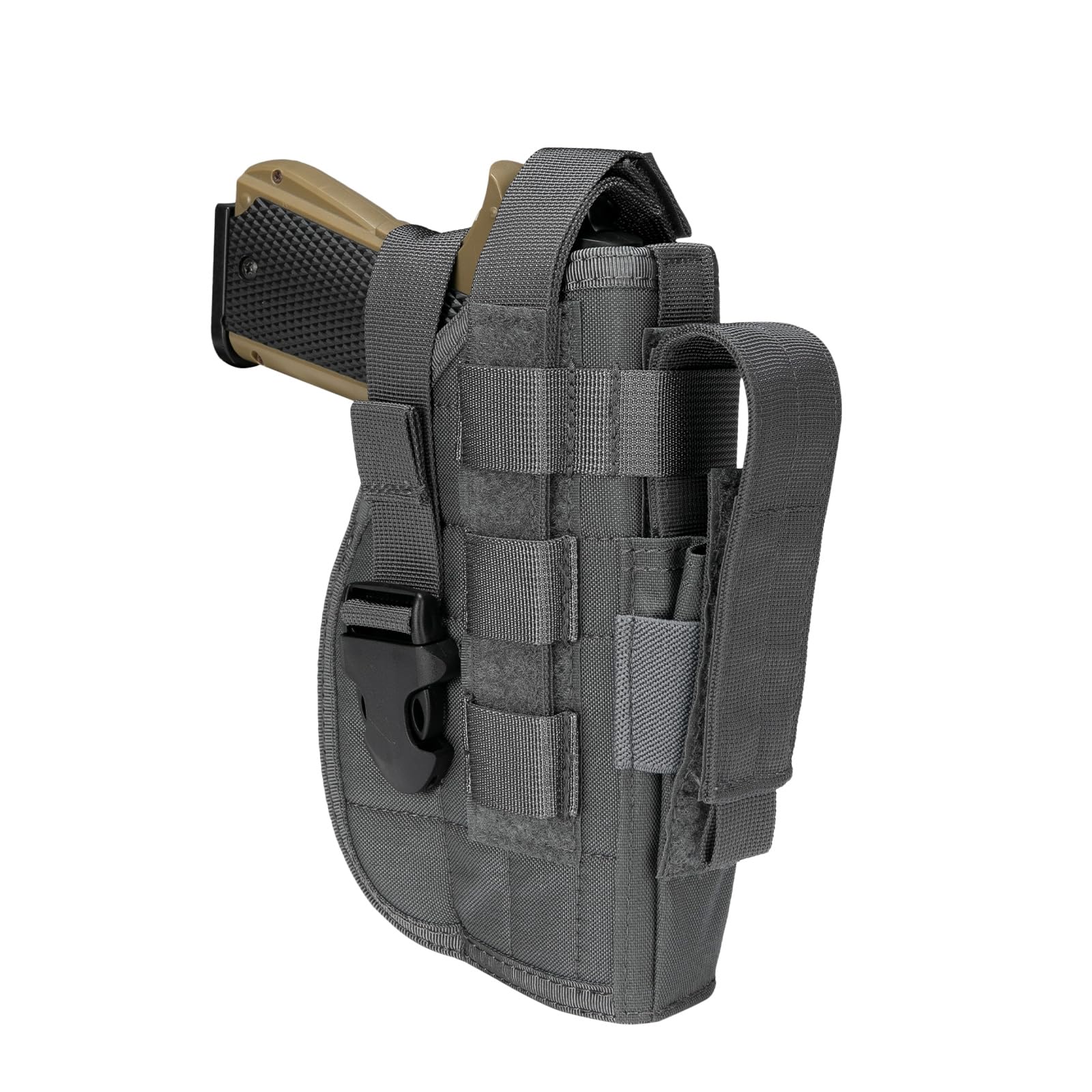 EXCELLENT ELITE SPANKER Airsoft Pistol Holsters Tactical Adjustable Pistol for Holster M1911 G17 G18 G19 G26 G34 XD-45acp CZ P-10C (Grey)