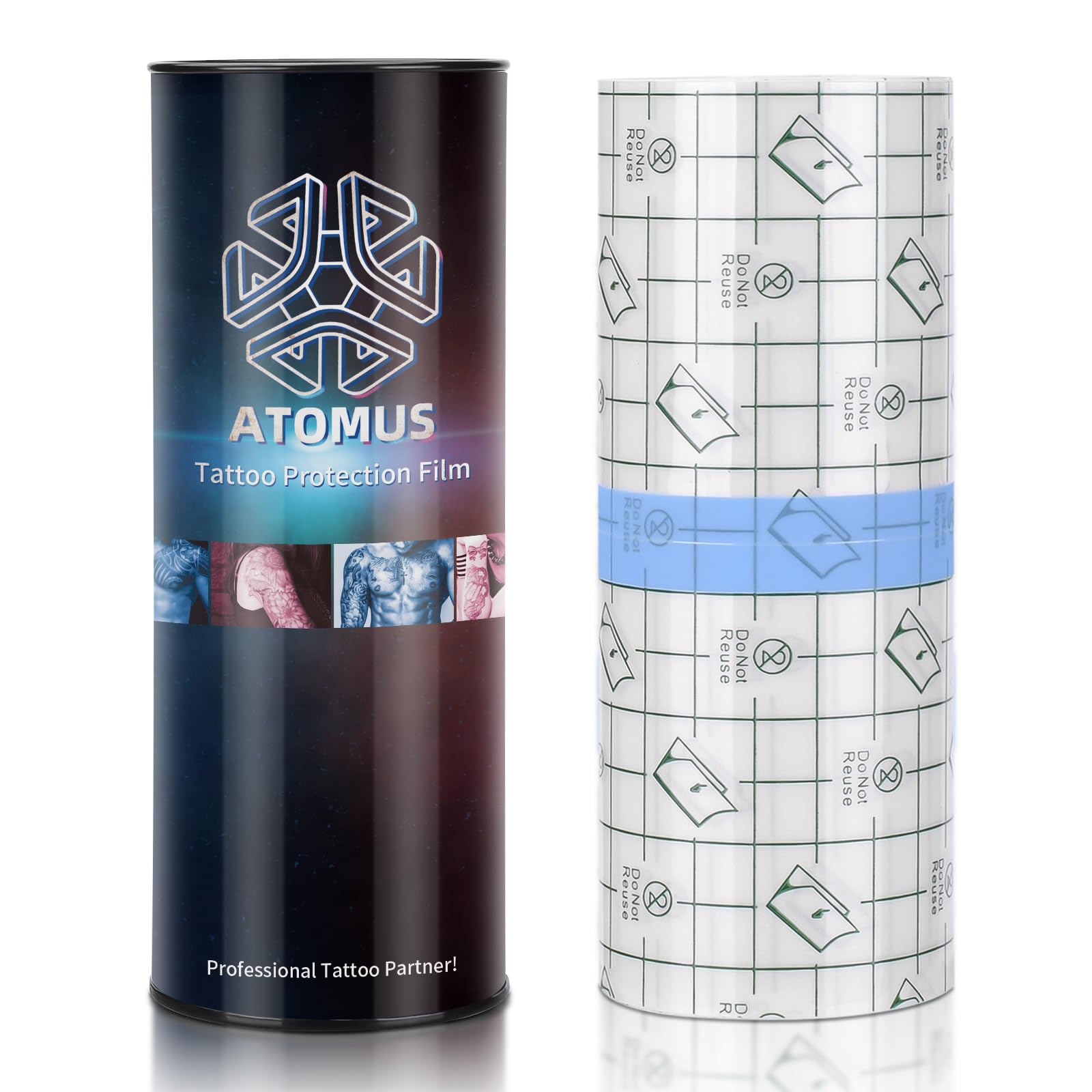 10m Tattoo Bandage Rolling Film Waterproof Transparent Tattoo Back Care Adhesive Healing Bandage Tattoo Supplies