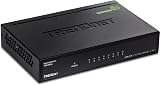 TRENDnet TEG-S82G 8-Port Gigabit GREENnet Network Switch 1000Mbps Metal view 1