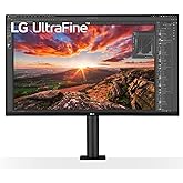 LG 32UN880-B 32" UltraFine Display Ergo UHD 4K IPS Display with HDR 10 Compatibility and USB Type-C Connectivity, Black