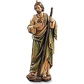 St. Jude Statue - Toscana Resin 8" H - Christian Brands Catholic