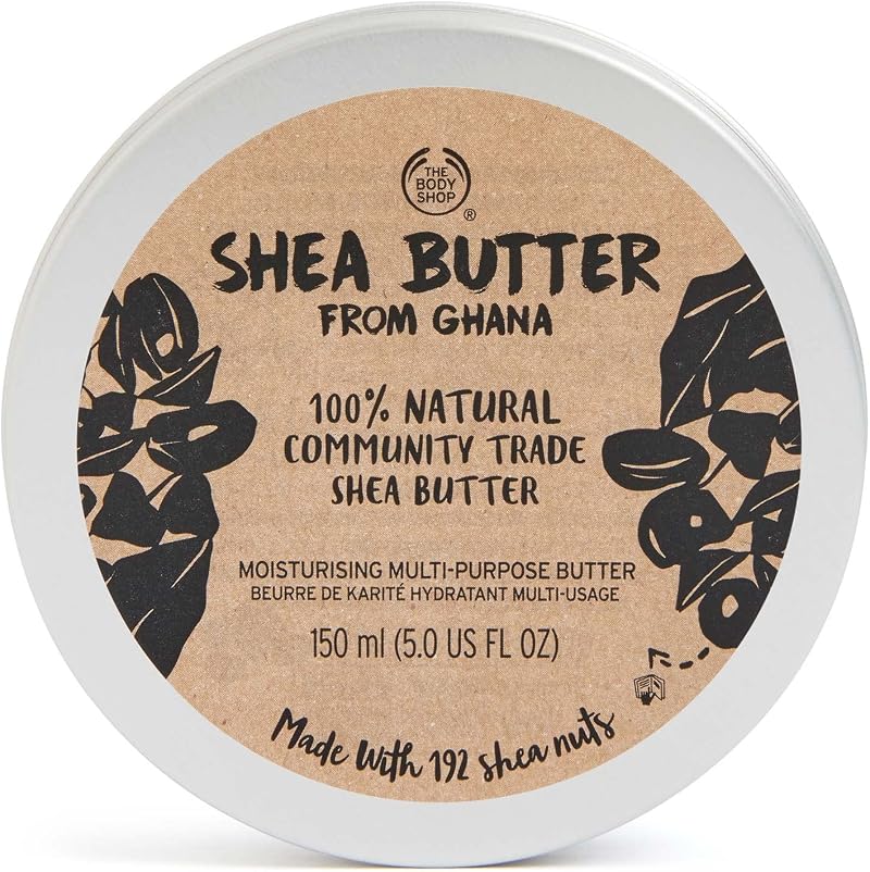 The Body Shop Shea Butter 150ml 100% Natural Nourishing Body Moisturiser