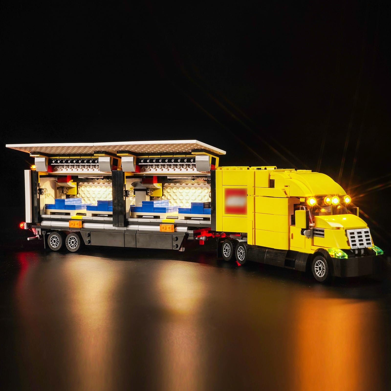 Light Kit for Lego Yellow Delivery Truck, Lighting Set for Lego 60440 Yellow Delivery Truck Set - Not Include Models, Just Light Kit — image 1
