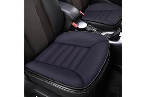 1 Pack Car Seat Cushion with Thin Comfort Memory Foam, Seat Cushion for Car and Office Chair