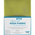 By Annie Mesh Fabric Lightweight 18"x 54" Apple Green, 18" by 54"