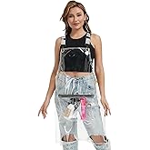 MIKI WELL Hair Stylist Apron with pocket - Waterproof Transparent Salon Apron,One-Size-Fits-Most, Adjustable webbing