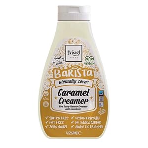 The Skinny Food Co. Barista Low Calorie Sugar Free Non Dairy Caramel Creamer
