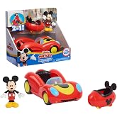 Disney Junior Mickey Mouse Funhouse Transforming Vehicle, Red Toy Car | Mickey Mouse, Preschool, Holiday Stocking Stuffers, Gifts, Presents