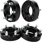 Youxmoto 6x135 1.5inch Wheel Spacers Fit for Ford Expedition 2015-2023, for Ford F-150 2015-2023, 87.1mm Hub Bore Wheel Adapters with M14x1.5 Studs Fit for Lincoln Navigator 2015-2023, 4PCS