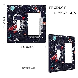 Tewujay Decorative Cartoon Cute Astronauts Galaxy