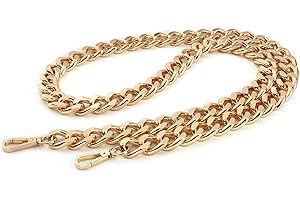 YICHAIN 42‘’ Substantial Big Metal Cross-Body Chain Purse Strap Replacement for Mini Wallet,Waist Pack,Chest Bag