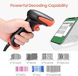 Tera 1500C CCD USB Barcode Scanner 1D Handheld Read Screen Plug and Play view 4