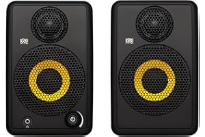 KRK GoAux 3 3" Portable Monitors, 3 inches (GOAUX3-NA)