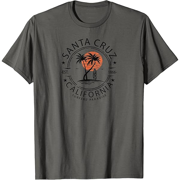 Amazon.com: California Riders - Santa Cruz Bicycle Cycling T-shirt