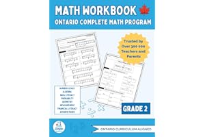 Ontario Grade 2 Math Workbook: The Only Full-Year Workbook That Covers Every Ontario Math Expectation Across All Five Strands