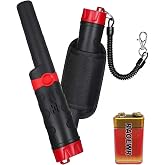 LSPWIEMFE Metal Detector Waterproof Pinpointer 360&deg; IP68 Metal Detector Wand for Adults &amp; Kids Handheld Metal Detector Gold Tester Pen Search Treasure