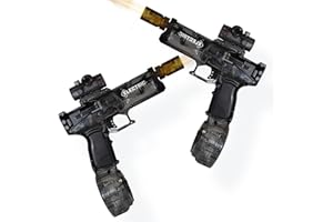 Naldoxyn Electric Water Gun for Kids Ages 8-12-Automatic Water Gun-Super Soaker with Automatic High Power,Beach Toys for Summer Outdoor Fun,Perfect Pool and Water Guns Play (Black*2)