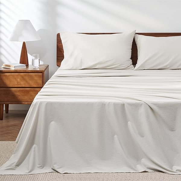 Craftsworth 100 Organic Cotton Sheets Cal King 4