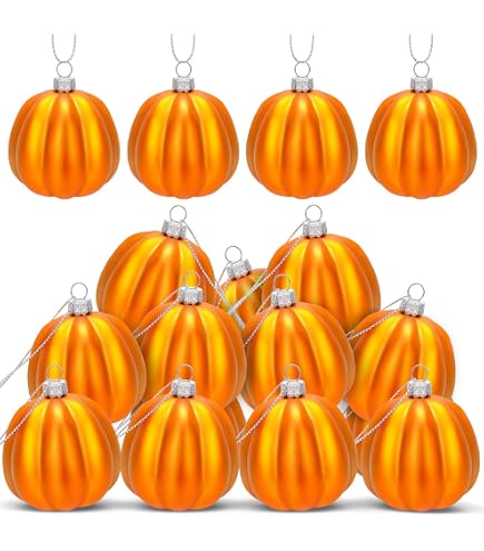 Lot De 24 Décorations D'automne En Bois - Feuilles D'érable à Suspendre, 4 Couleurs, Pour Sapin, Maison, Thanksgiving - 5