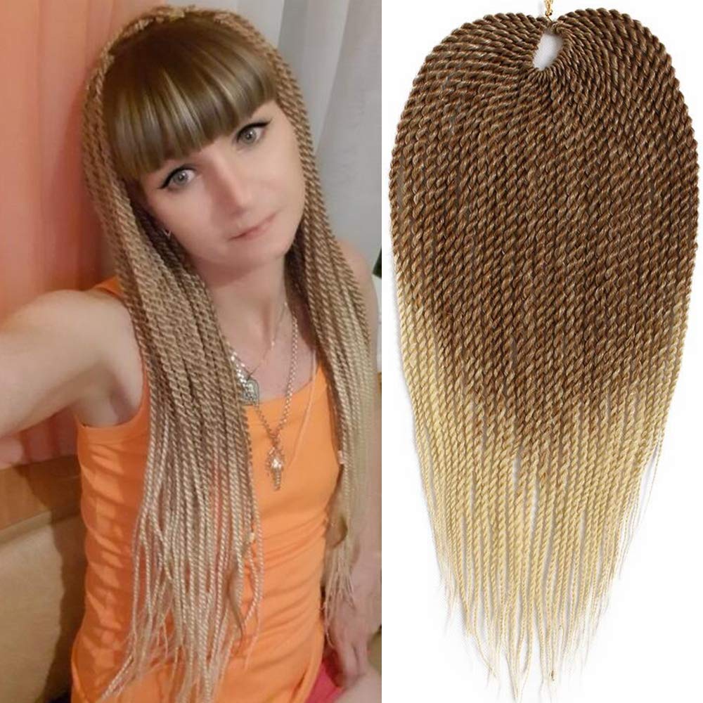 Amazon Com Eunice 6 Packs 18 Senegalese Twist Crochet Hair