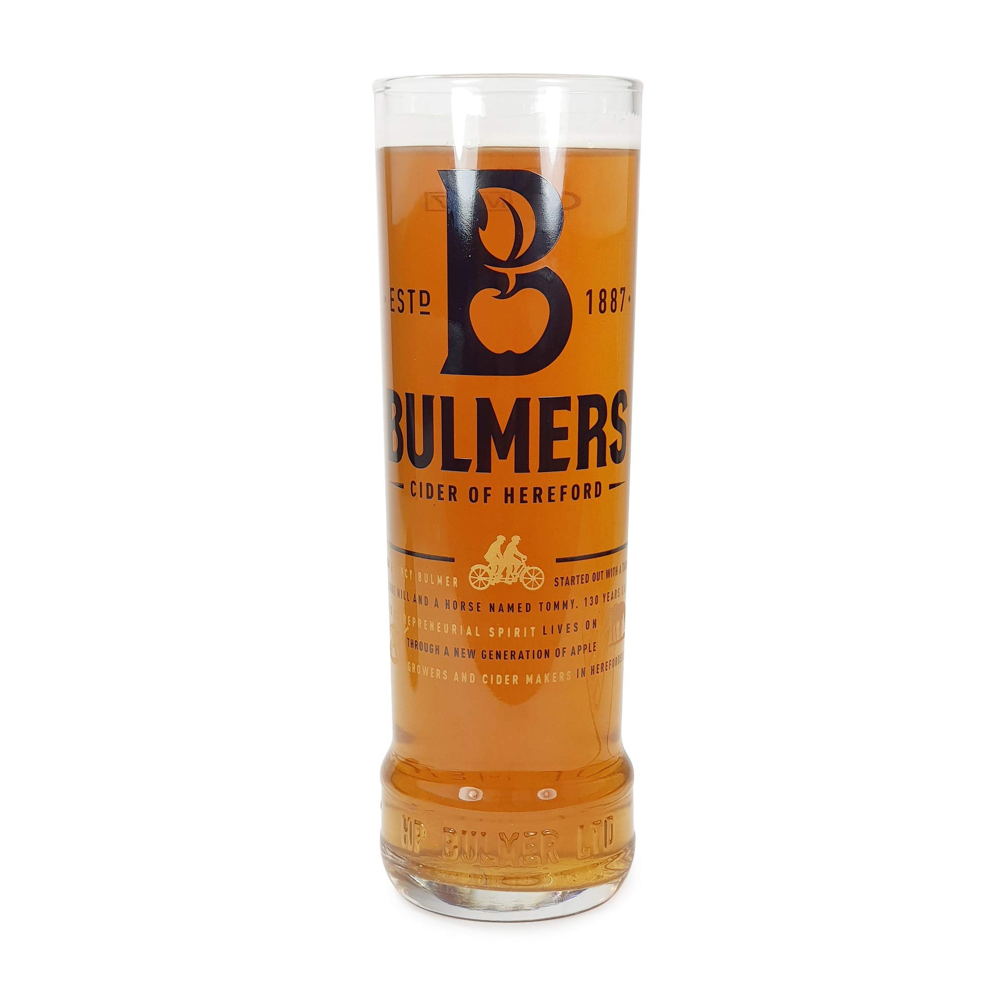 TUFF LUV Bulmers Pint Glass Original Glass