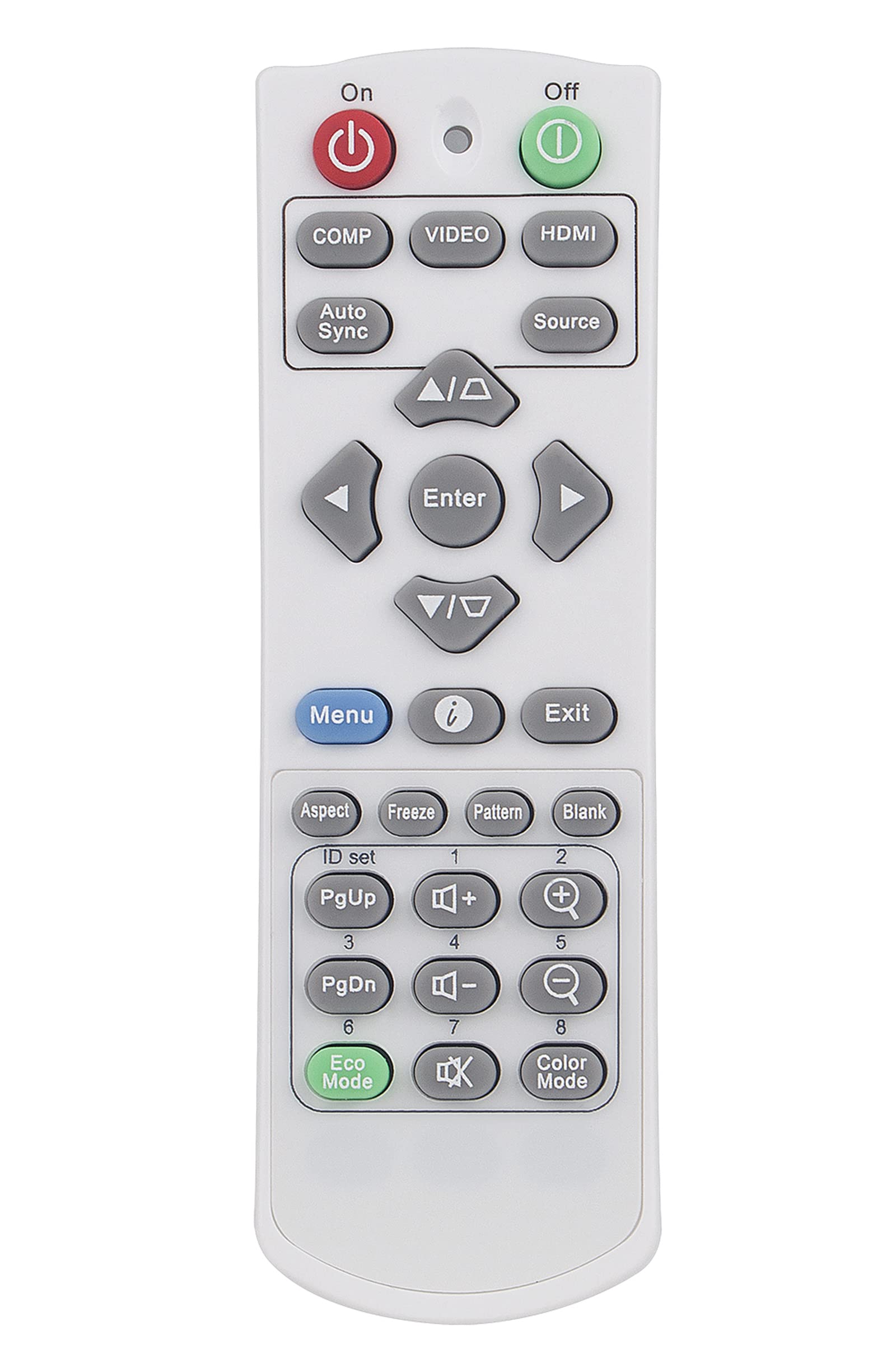 Photo 1 of Replace Remote Control Compatible with ViewSonic LED Projector LS500W LS500WH LS510W LS510WH LS550W LS550WH LS560W LS560WH PX701-4K PX701-4KE PX701HDH PX703HDH PA501S PA500X PA502S PA502SE PS501X