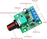zalati 2pcs PWM Motor Speed Controller DC 1.8-15V 2A Adjustable Low Voltage view 2