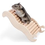 Niteangel Hamster Climbing Toy Wooden Ladder Bridge for Hamsters Gerbils Mice and Small Animals