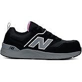 New Balance Women's Composite Toe Elite Lite EH Industrial Shoe, Black Rose, 12