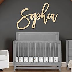 Wooden Name Signs for Nursery Custom Baby Name Sign