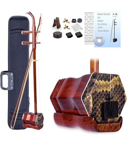 紫檀二胡② 蘇州琴藝 司馬乾元 紫檀二胡 ＋ 光舜堂 CDM（人工皮）