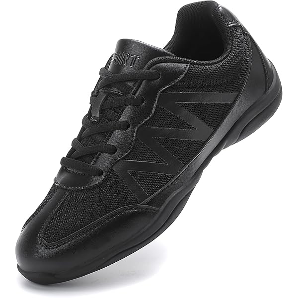 Amazon.com | zephz Women's Zenith Cheerleading Shoe, Black, 4