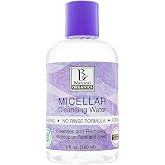 Be Natural Organics Micellar Cleansing Water, 6 oz