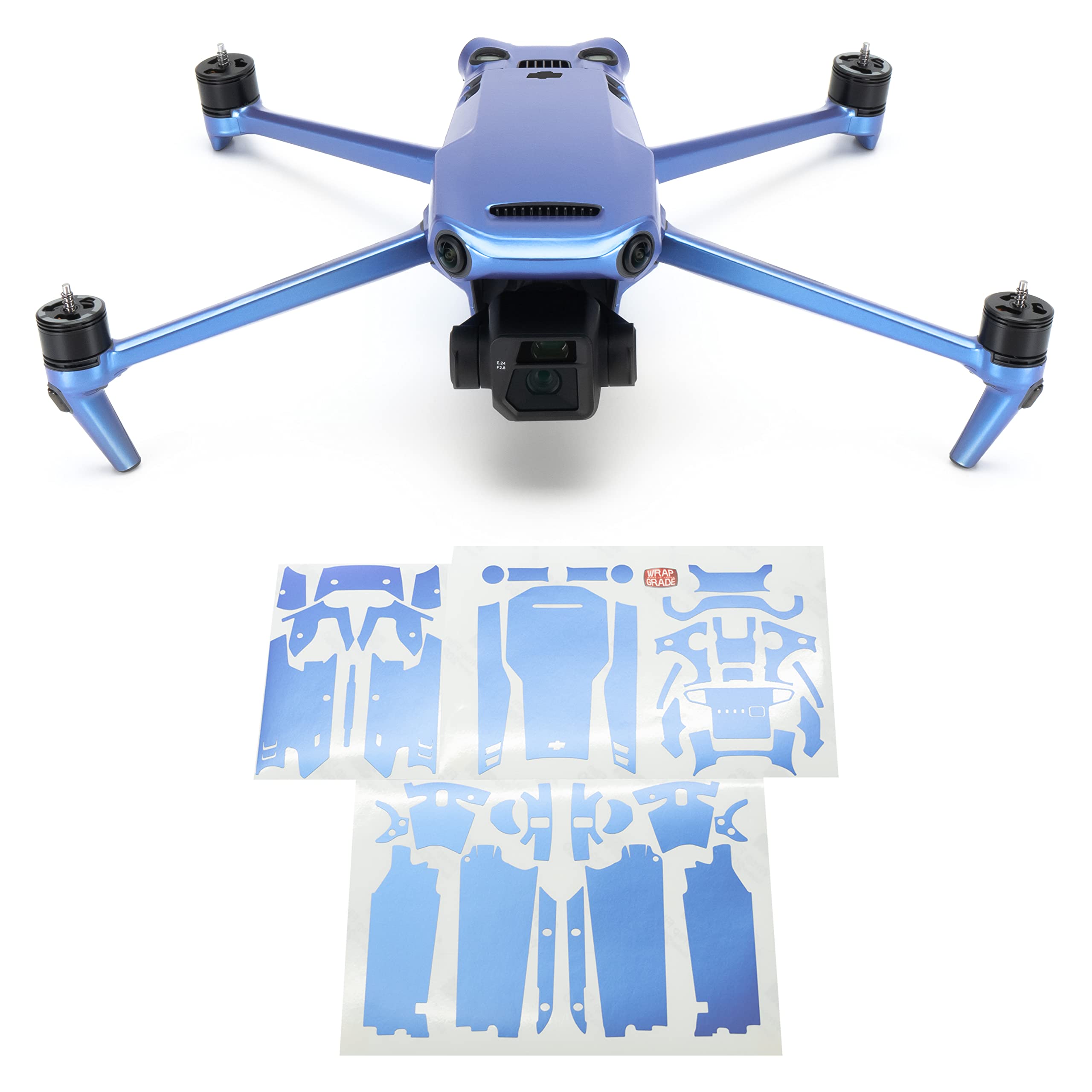 WRAPGRADE Full Skin Stickers Compatible with Mavic 3 / Mavic 3 Classic (CELESTE BLUE)