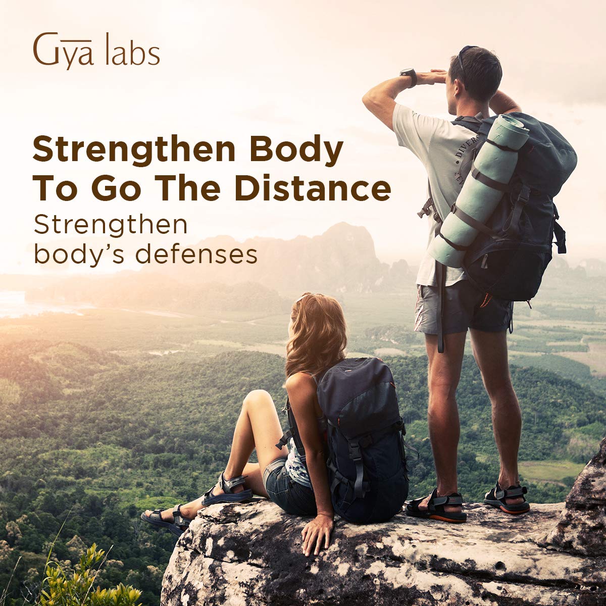 Gya Labs Breathe Essential Oil Blend - Peppermint & Eucalyptus for Sinus Relief & Congestion Relief (10ml) - 100% Pure Therapeutic Grade Aromatherapy Essential Oils Blends for Diffuser & Breathing : Beauty
