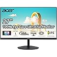Acer SB272 27 Inch FHD (1920x1080P) IPS ZeroFrame Home & Office Monitor | AMD FreeSync Technology | Ultra-Thin design | 100Hz Response | Tilt