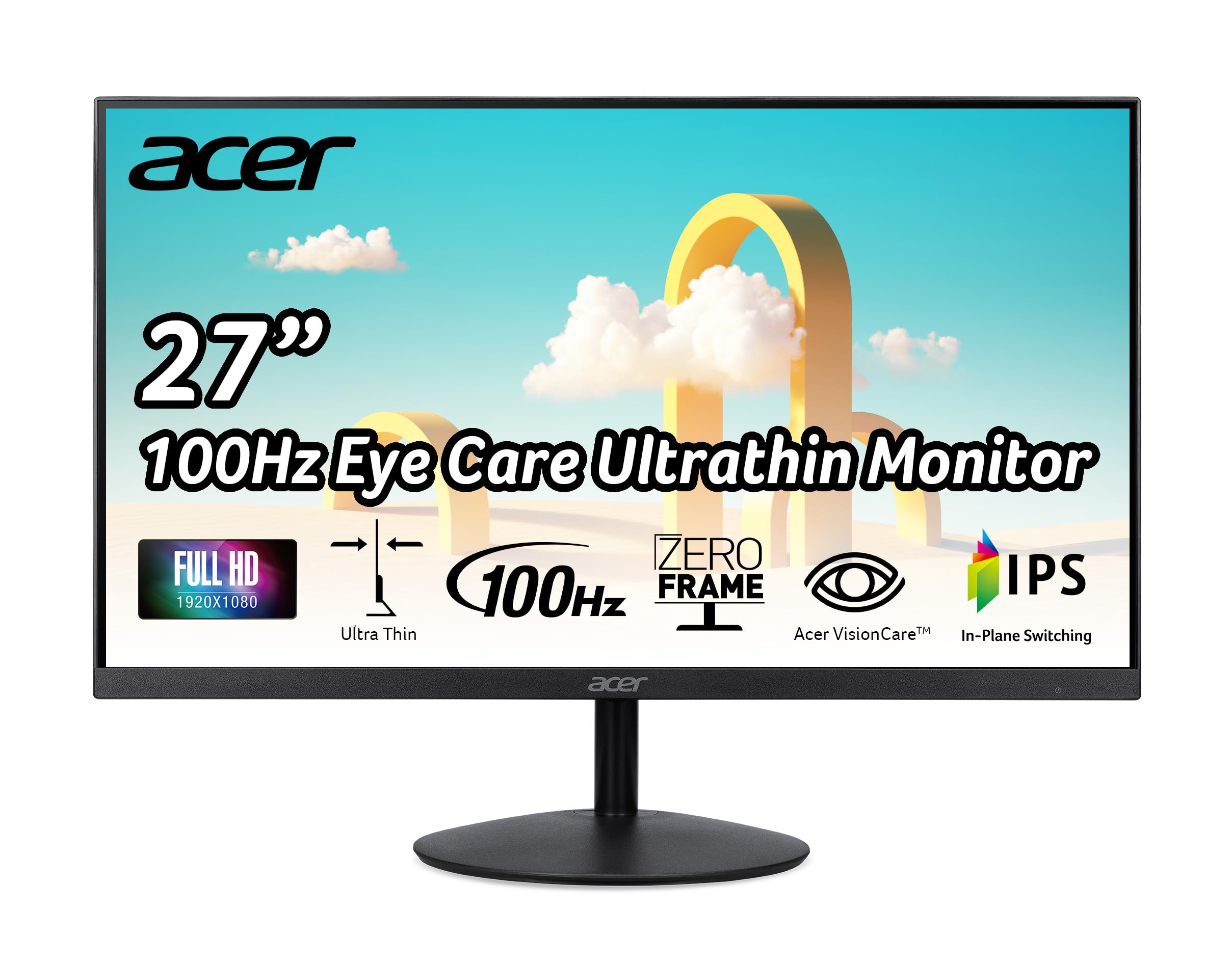 Acer SB272 27 Inch FHD (1920x1080P) IPS ZeroFrame