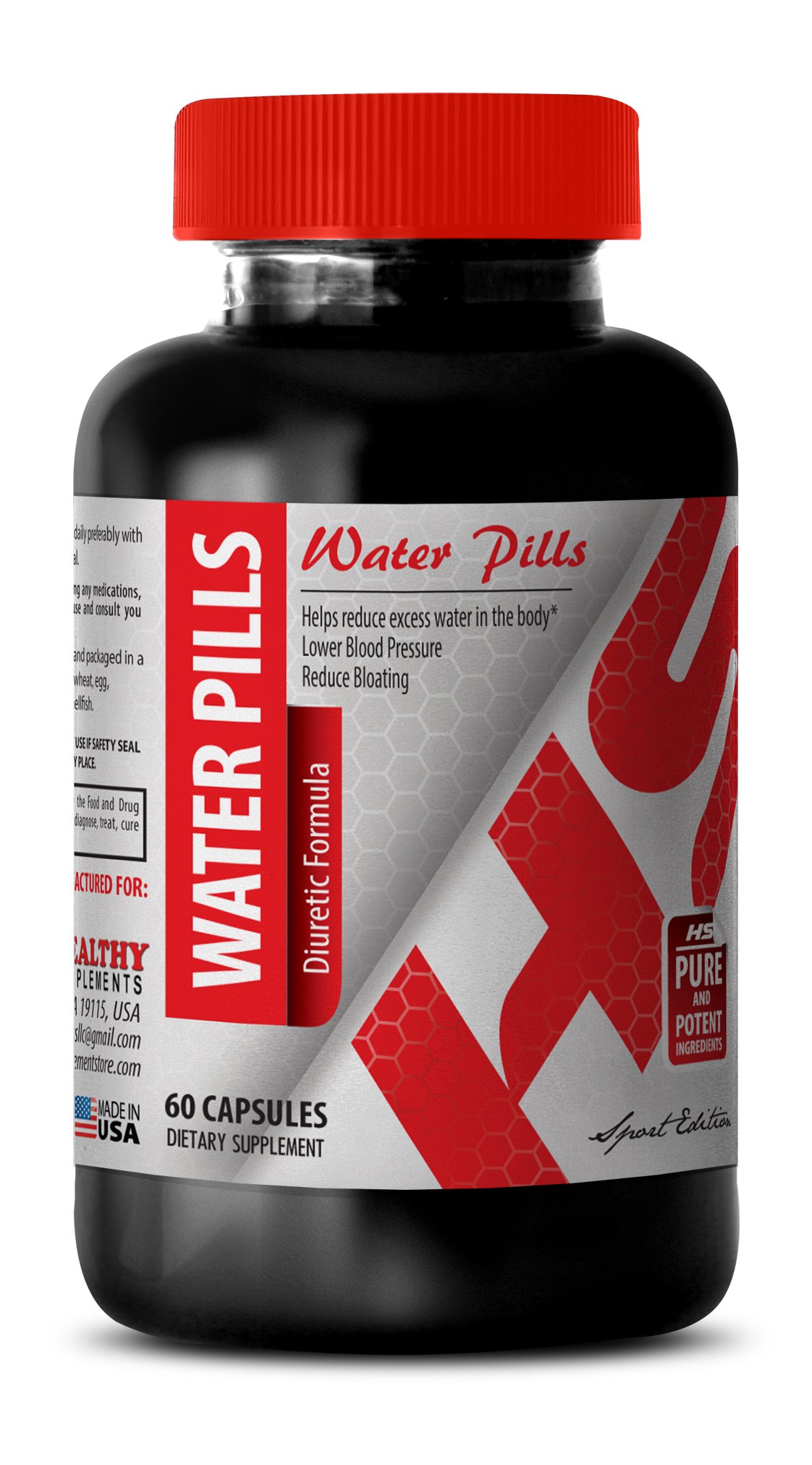 Watermelon extract supplement WATER PILLS DIURETIC FORMULA promote