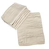 Unbleached Prefold Cloth Diapers by OsoCozy