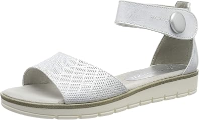 marco tozzi white sandals