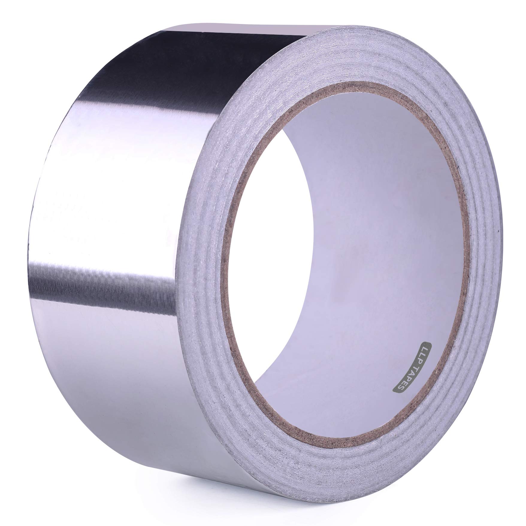 Photo 1 of LLPT Aluminum Foil Tape 2 Inches x 65 Feet 3.94 Mil High Temp Heavy Duty Adhesive HVAC Sealing Hot Cold Air Duct Tape for Pipe Metal Repair (A2065)