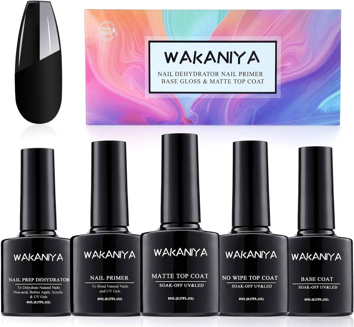 Matte and Gloss Top Coat Base Coat Nails Primer Dehydrator Gel Nail