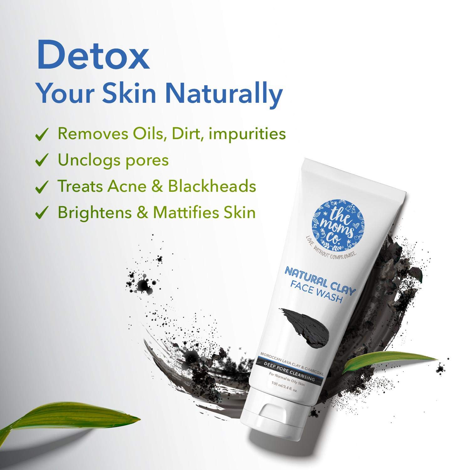 natural clay face wash